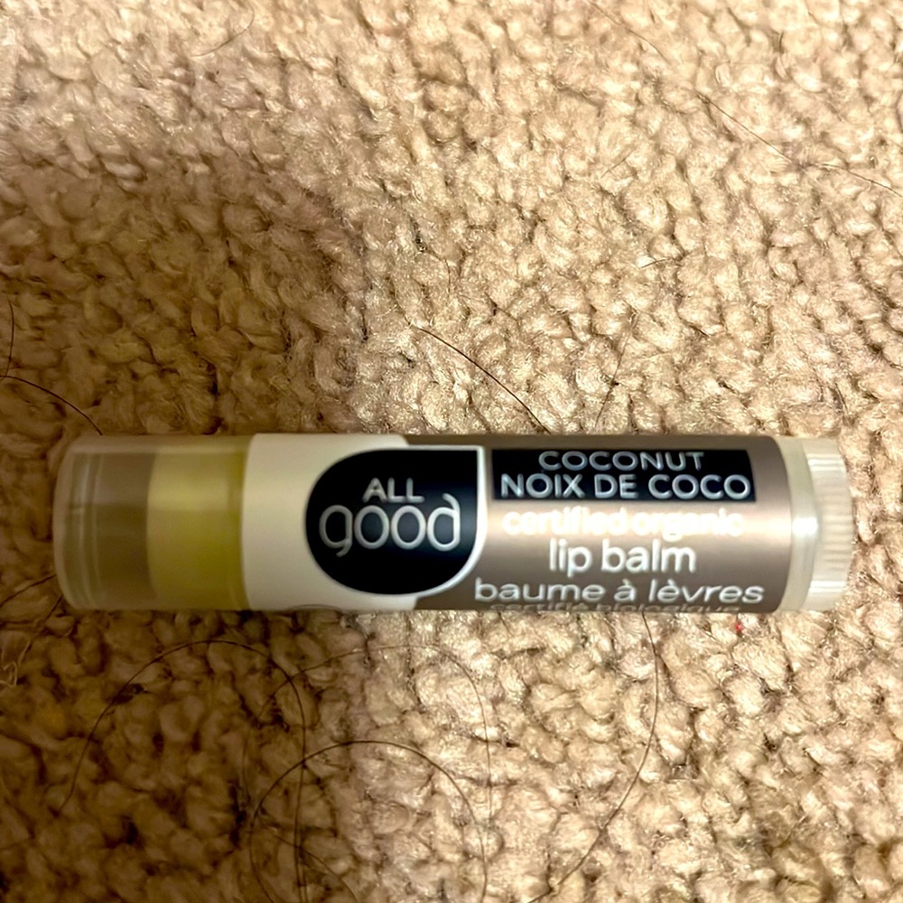 All good organic lip balm